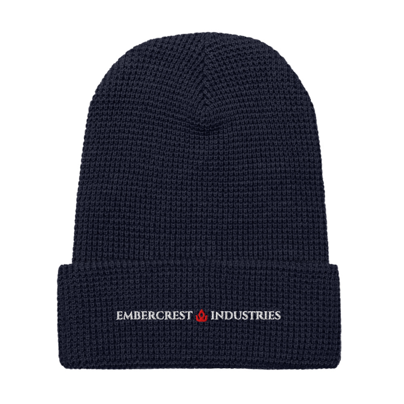 Waffle beanie - Navy