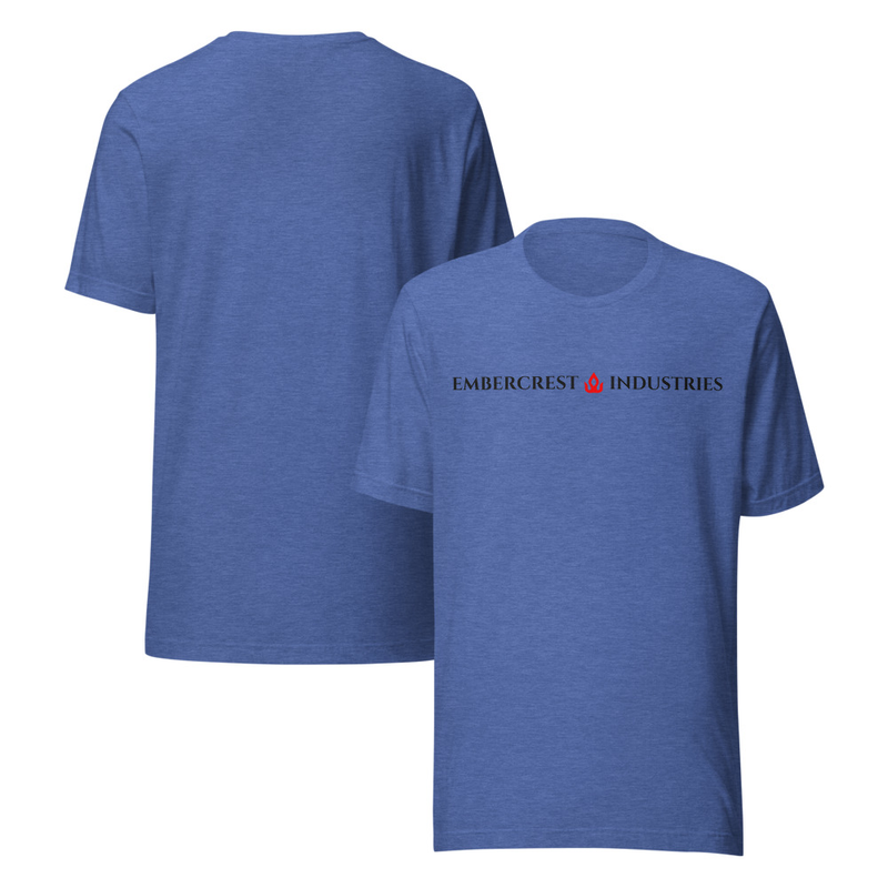Logo T Shirt - Heather True Royal