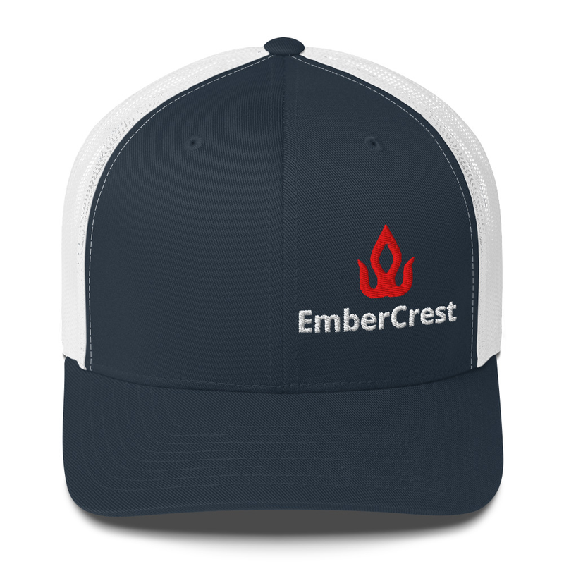 Trucker Cap - Navy/ White