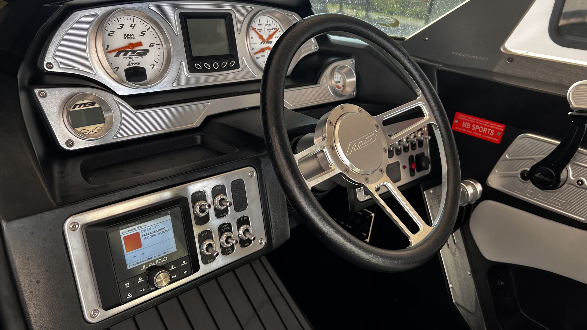 MB Sport Classic Dash Plate for JL Audio MM55