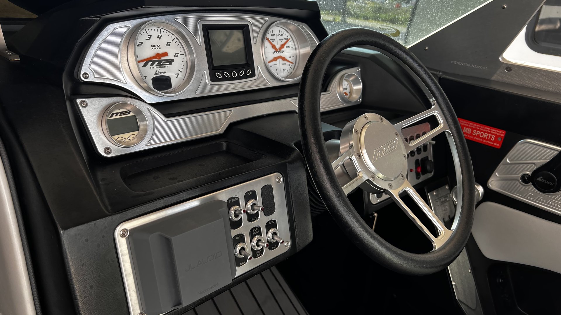 MB Sport Classic Dash Plate for JL Audio MM55